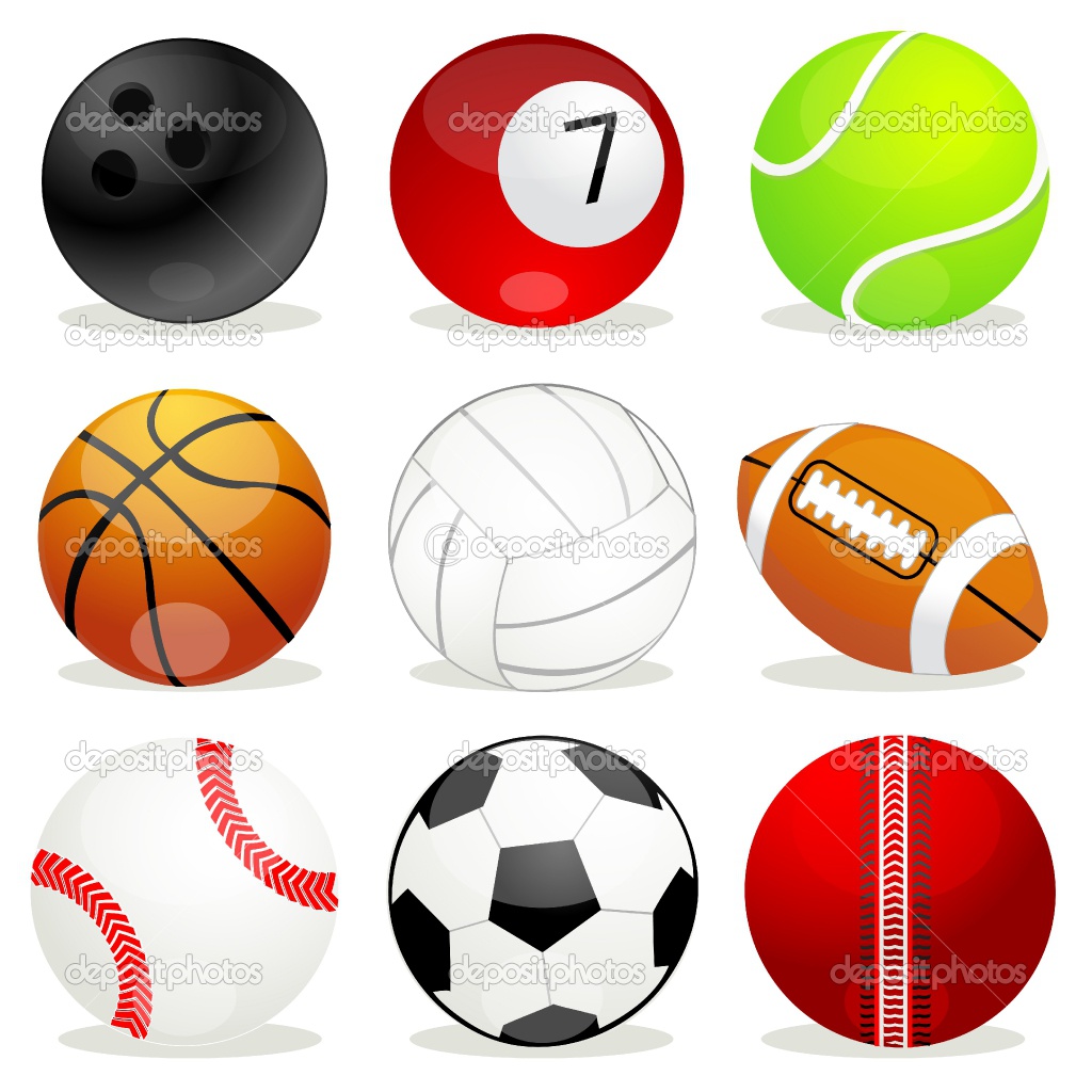 clipart of sport balls - photo #21